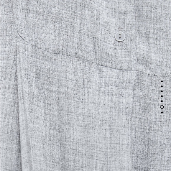 Zara oversized buttoned dress bloggers favorite - Picture 7 of 8